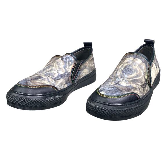 L’artiste X Spring Step Rosea Black Multicolor Slip On Sneaker Size 37 US 6.5 - Picture 6 of 11